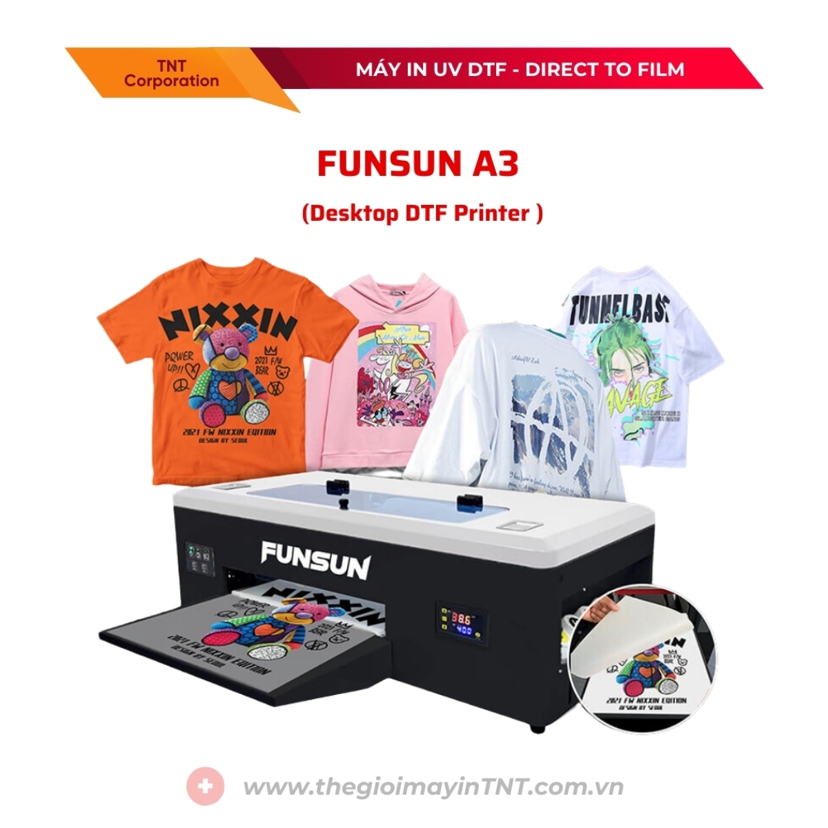 Máy in Kỹ Thuật số FunSun A3 Desktop Printer Pro