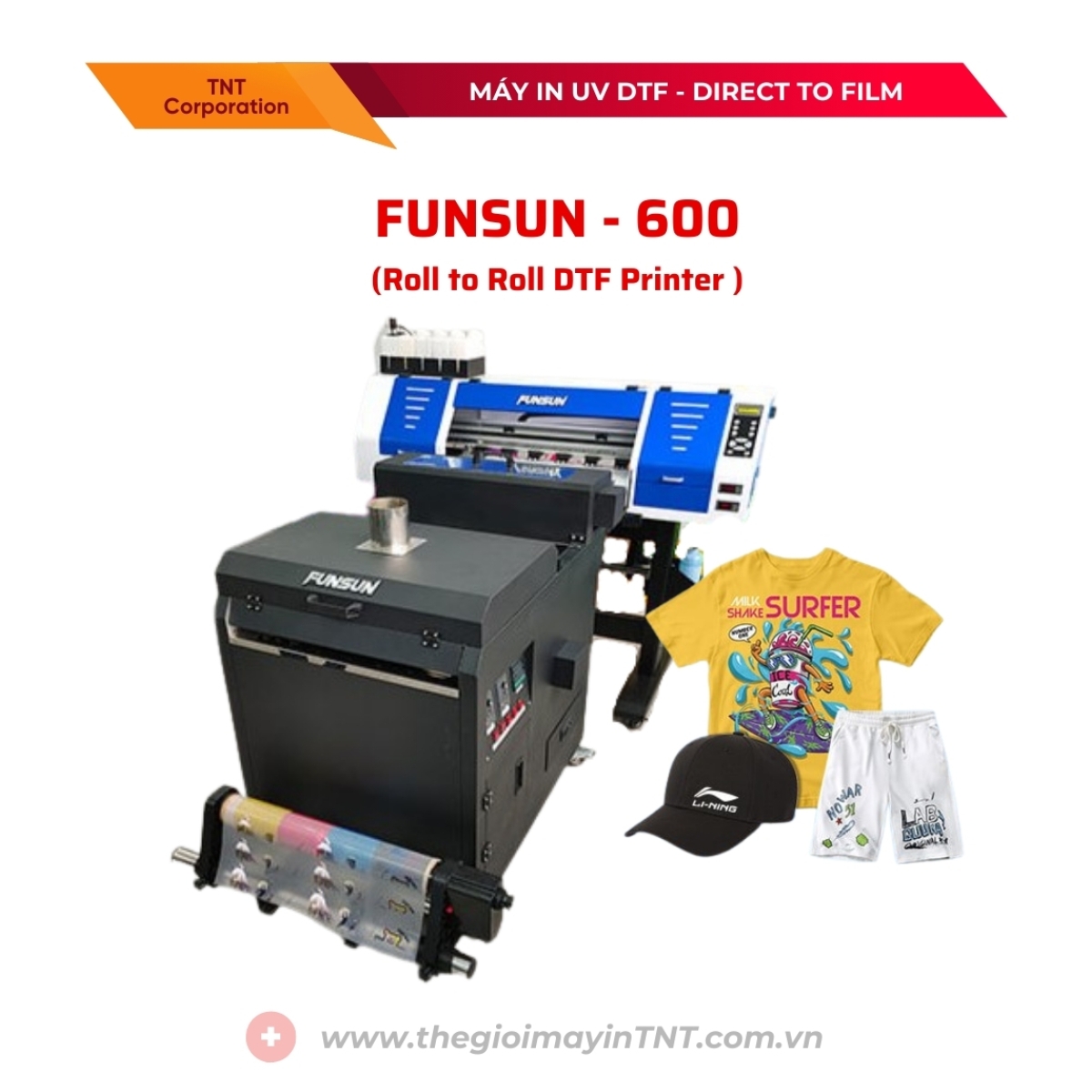 Máy in Kỹ Thuật số FunSun FS - 600 Roll to Roll Printer