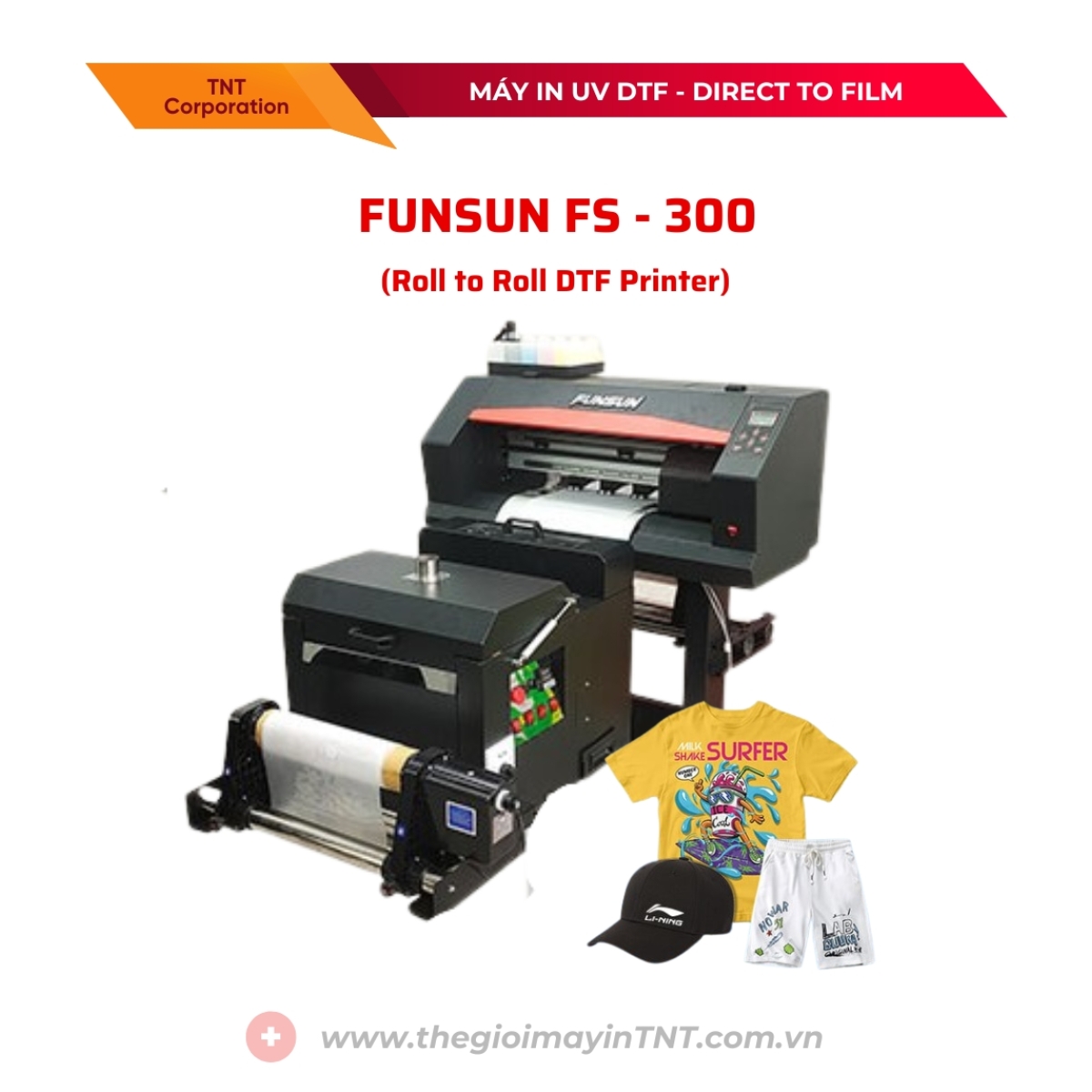 Máy in Kỹ Thuật số FunSun FS - 300 Roll to Roll Printer