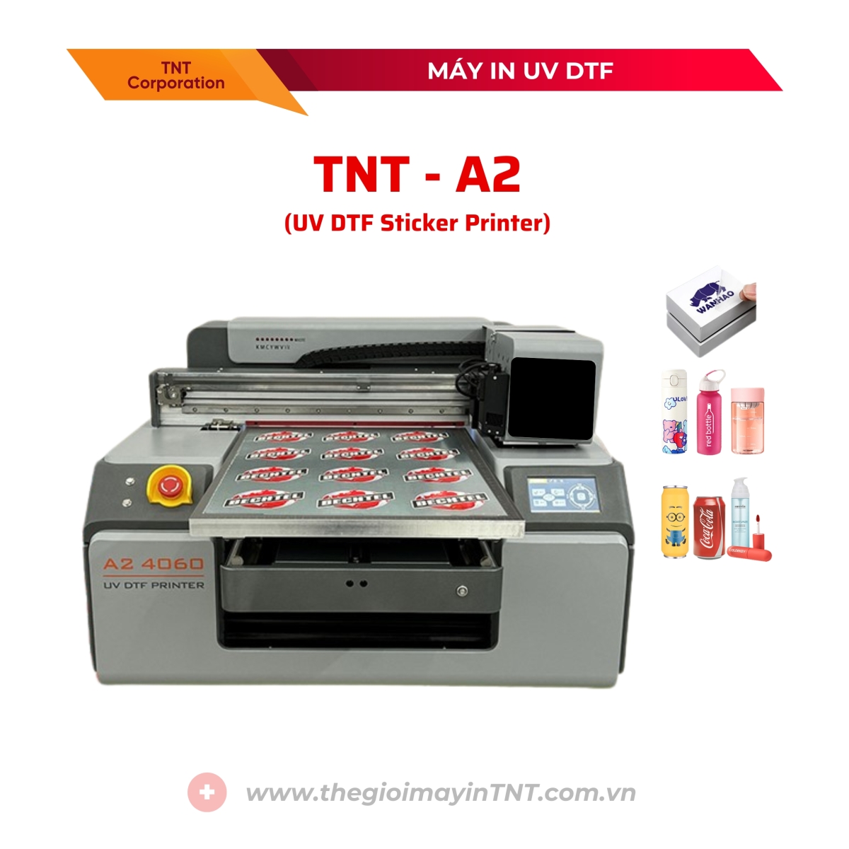 Máy in TNT A2 UV DTF Sticker Printer