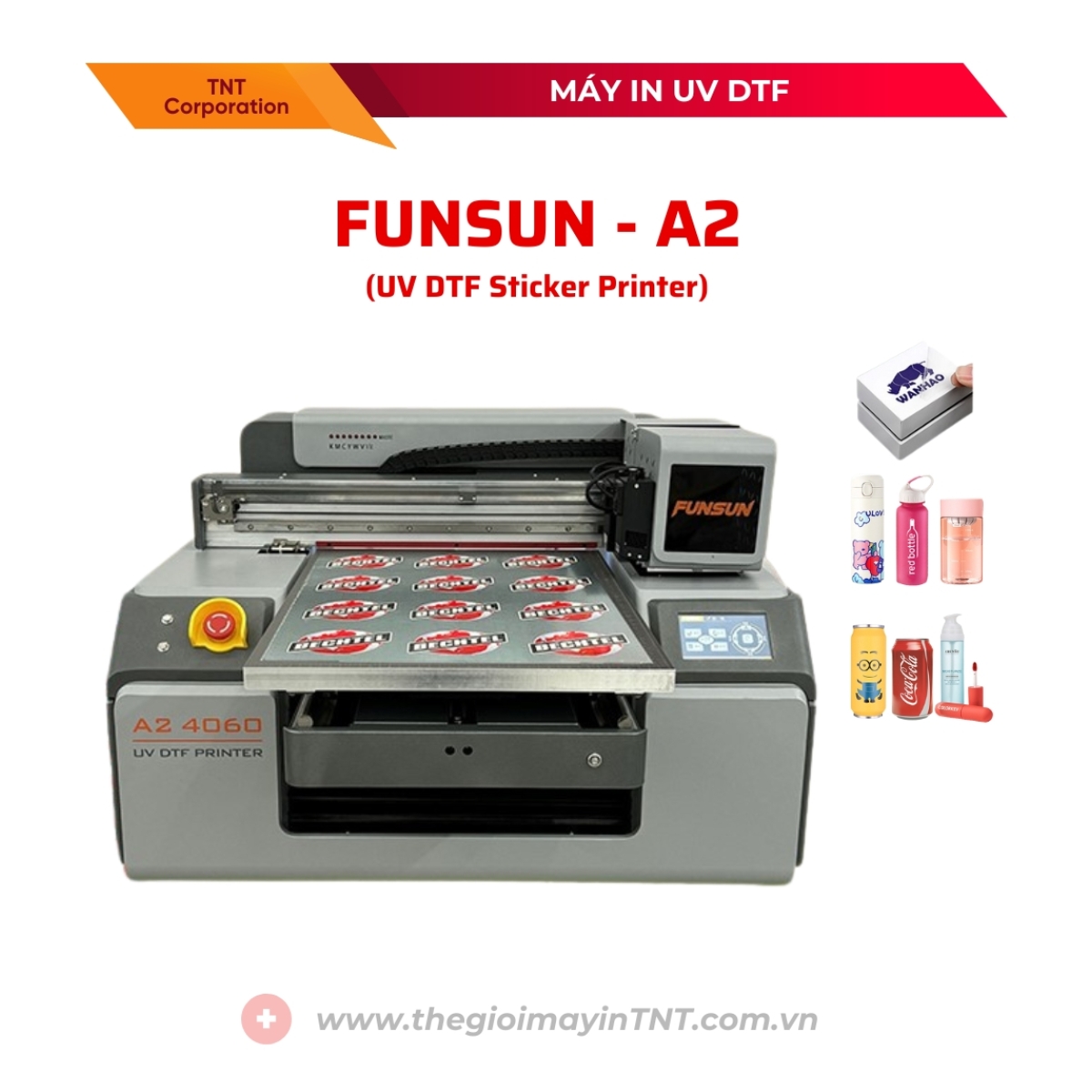 Máy in Funsun A2 UV DTF Sticker Printer