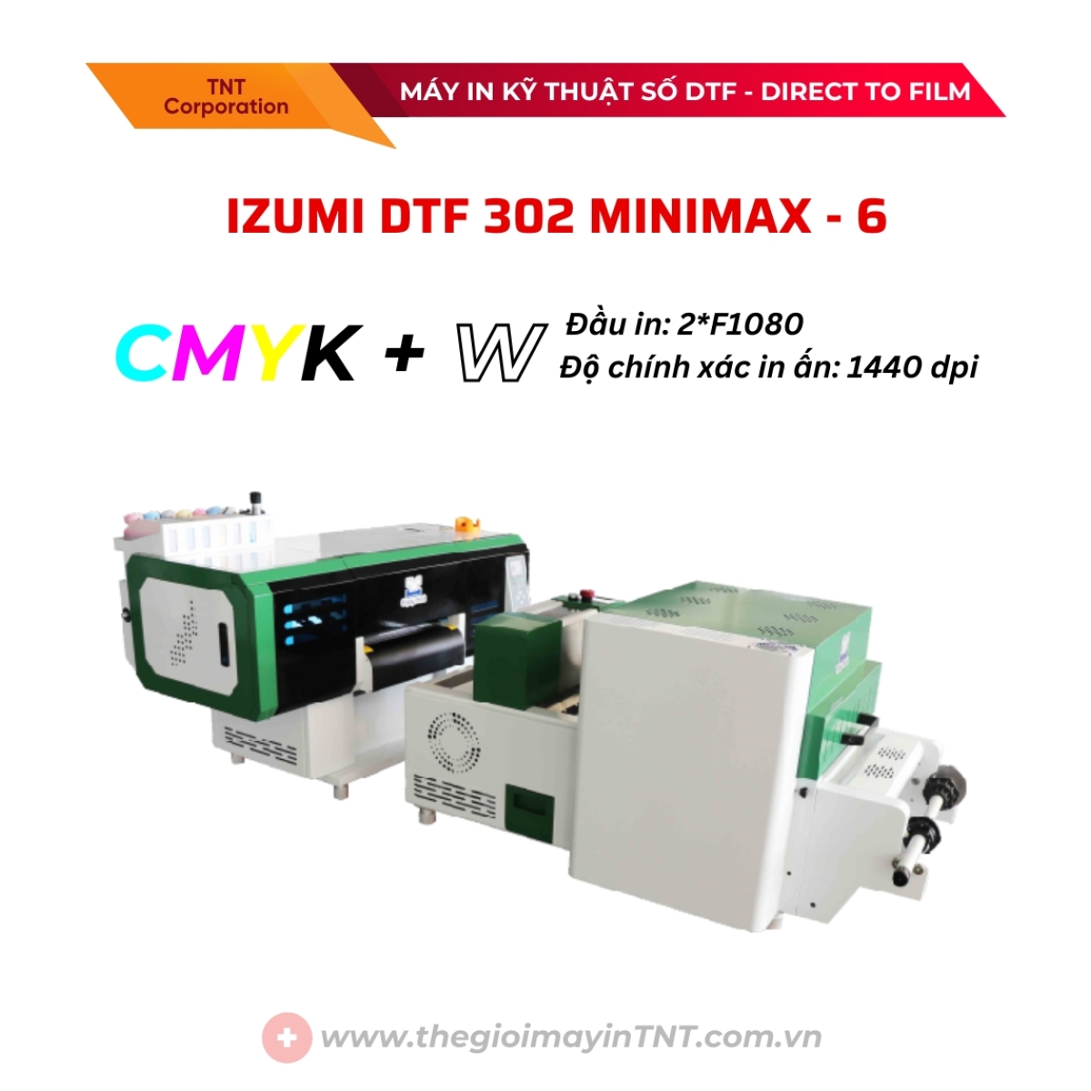 Máy in Kỹ thuật số Izumi DTF 302 MiniMax - 6