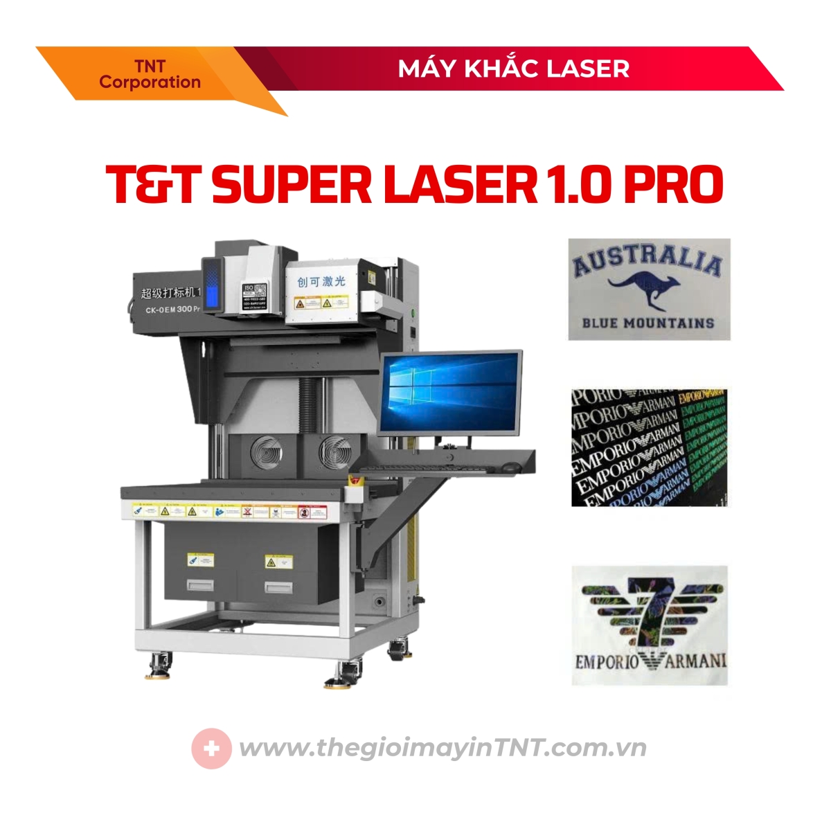 T&T SUPER LASER 1.0 PRO MARKING MACHINE 
