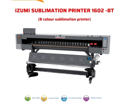 Máy in chuyển nhiệt thăng hoa (Sublimation) 1602 - 8T