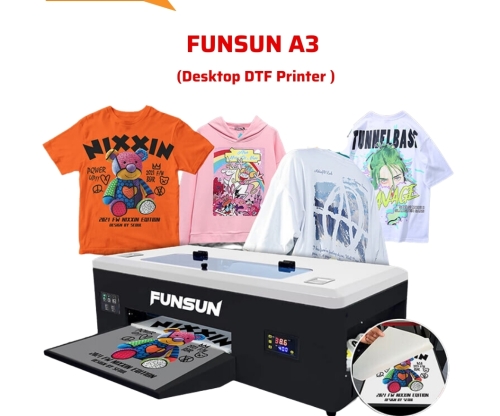 Máy in Kỹ Thuật số FunSun A3 Desktop DTF Printer Pro