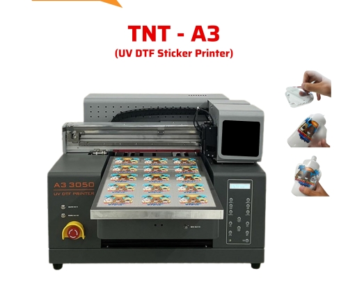 Máy in TNT A3 UV DTF Printer to Film Sticker
