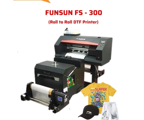 Máy in Kỹ Thuật số FunSun FS - 300 Roll to Roll DTF Printer