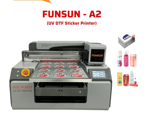 Máy in Funsun A2 UV DTF to Sticker Printer