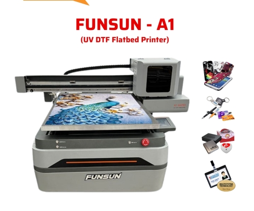Máy in Funsun A1 UV DTF Flatbed Printer 