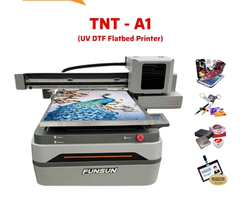 Máy in TNT A1 UV DTF Flatbed Printer 