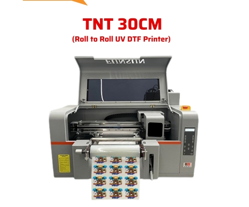 Máy in TNT 30cm Roll to Roll UV DTF to Printer