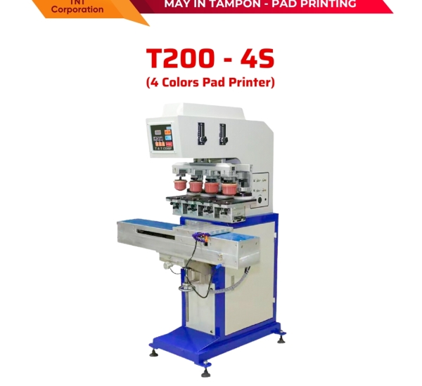 Máy in pad T200-4S - Pad Printing