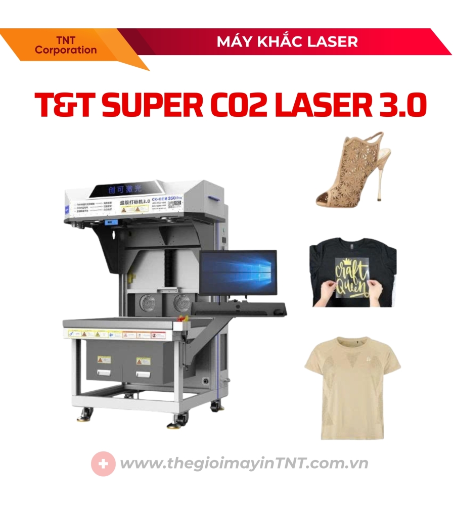 T&T SUPER CO₂ LASER MARKING MACHINE 3.0 