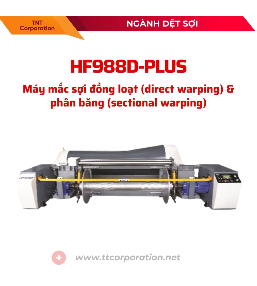HF988D-PLUS - MÁY MẮC SỢI ĐỒNG LOẠT & PHÂN BĂNG 